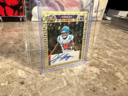 2026 Leaf Pro Set Metal Kewan Lacy 1989 Mini Auto Gold Super Prismatic 1/1