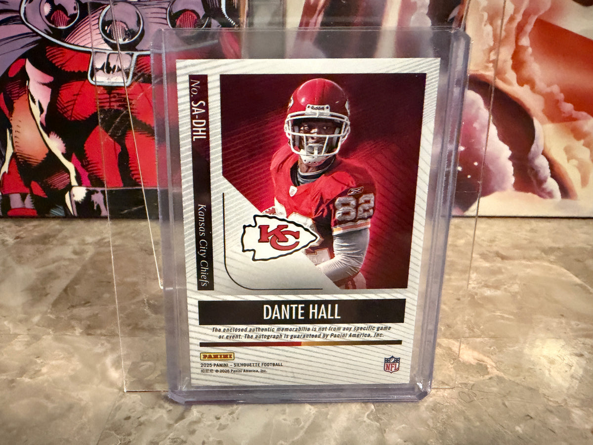 Dante Hall 2025 Panini Silhouette Football Silhouette Autographs /99
