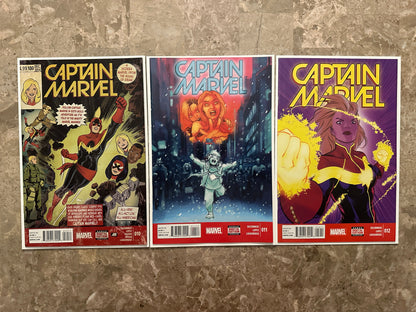 Captain Marvel #1-15 Full Set High Grade (Marvel 2014)
