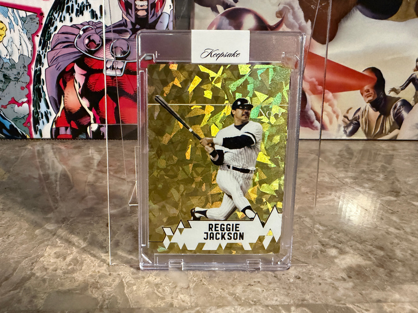 2026 Keepsake Reggie Jackson Collection Gold Cracked Ice 1/1 #61