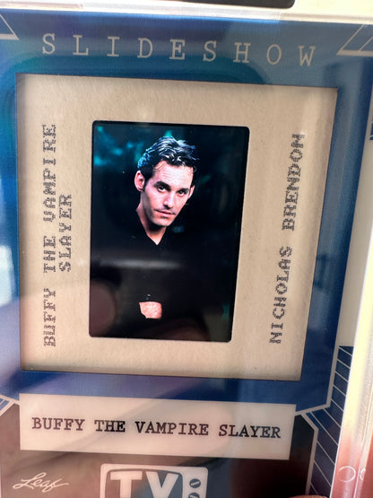 2026 Leaf Slideshow BUFFY THE VAMPIRE SLAYER Metal /25 ANGEL Giles Xander LOT
