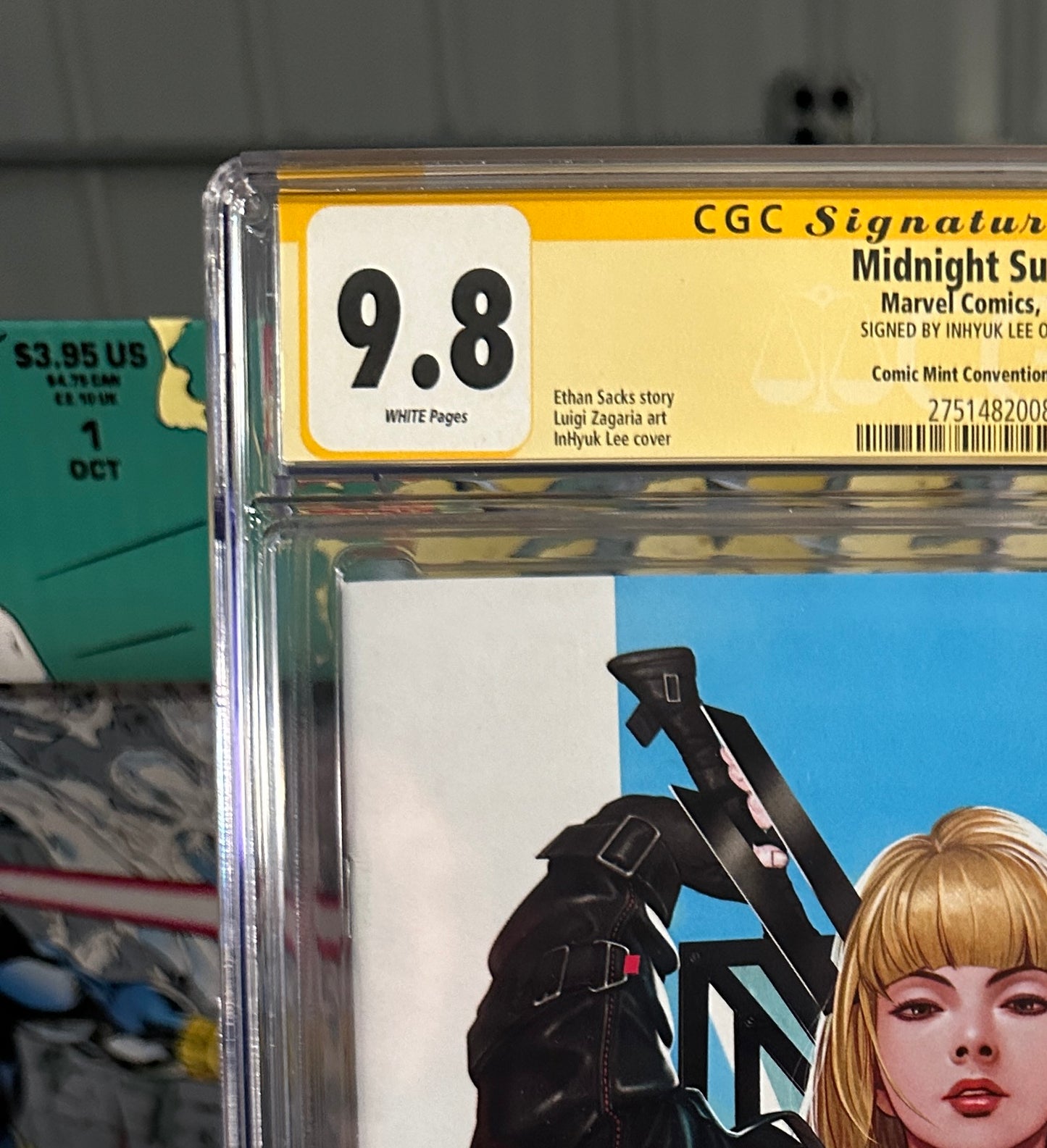 Midnight Suns #1 CGC 9.8 Comic Mint Convention SS Inhyuk Lee (2022 Marvel)