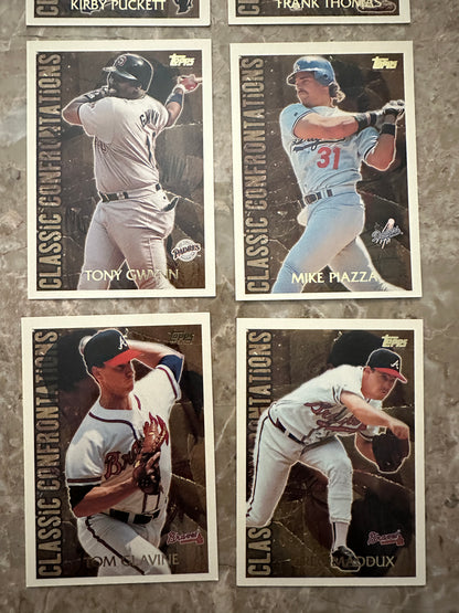 1996 Topps Classic Confrontations Full Set (15 card set)