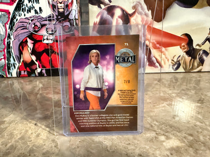 Kim Mulkey 2026 Leaf Women of Sport Base Platinum Prismatic /8 #71
