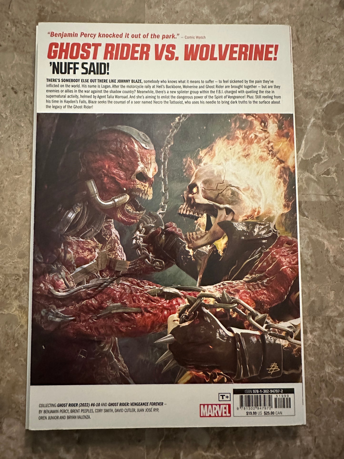 Ghost Rider Vol. 1, 2 & 3 TPB (2022 Marvel) - Benjamin Percy