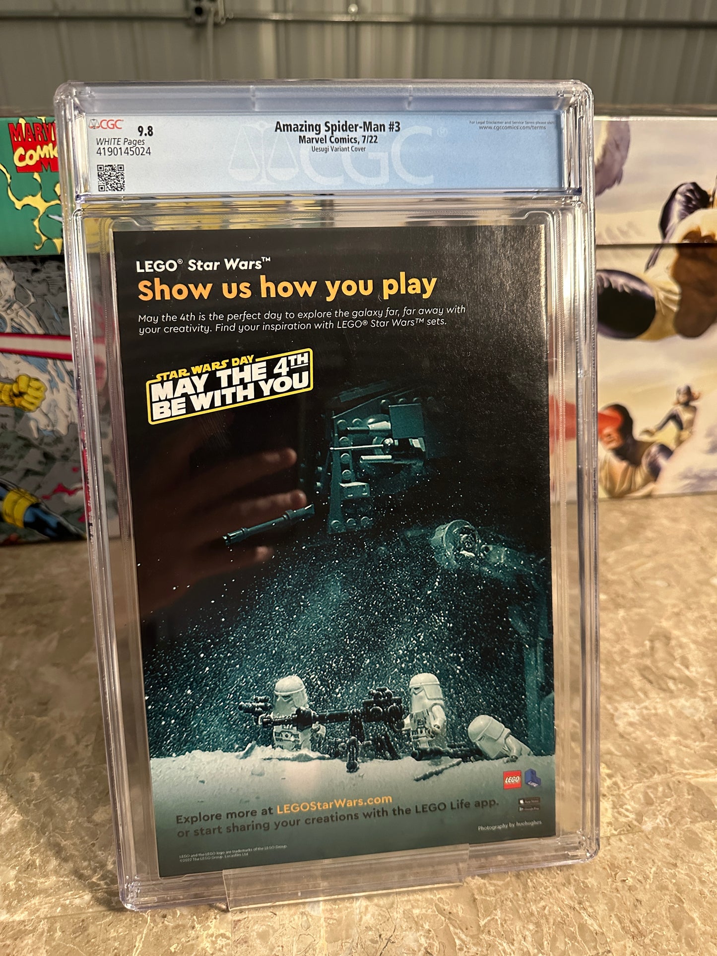 Amazing Spider-Man #3 CGC 9.8 Uesugi Variant (2022  Marvel)