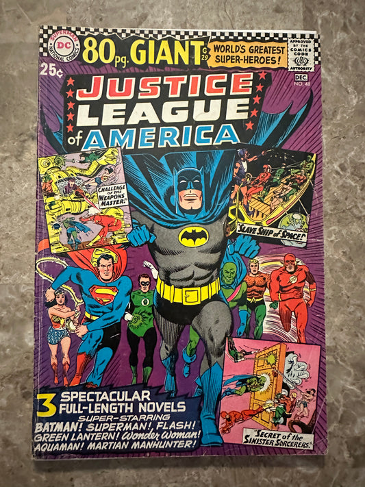 Justice League of America #48 VG- 3.5 (1966 DC Comics)