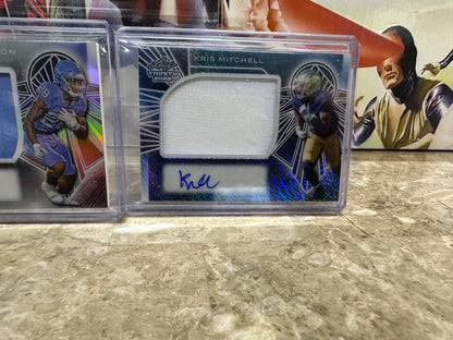 Omarion Hampton Mitchell Bhayshul Tuten McClellan RPA Lot 2025 Leaf Trinity RC