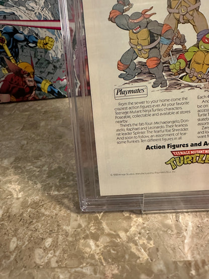 Teenage Mutant Ninja Turtles Adventures #1 Newsstand CGC 9.4 (1989) - New Case