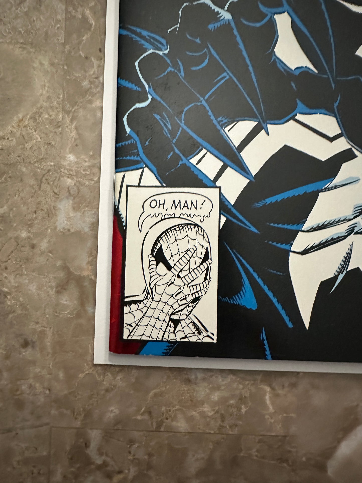 Venom Lethal Protector #1 VF+ 8.5 (1993 Marvel) - De La Rosa Signature Print