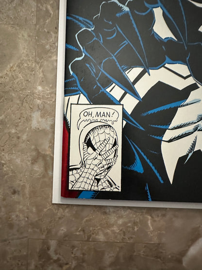 Venom Lethal Protector #1 VF+ 8.5 (1993 Marvel) - De La Rosa Signature Print