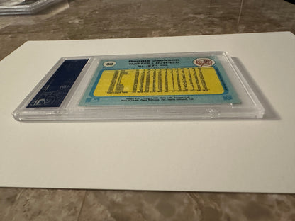 Reggie Jackson #39 PSA Graded NM-MT 8 (ST) (1982 Fleer)