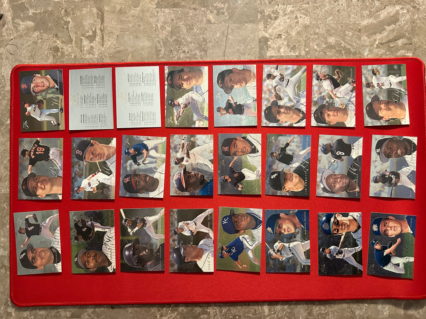 1995 Fleer Flair Lot of 170 - Minimal Duplication