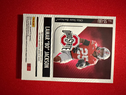 Lamar Bo Jackson 2025 Panini Silhouette Silhouettes Jumbo Patch /99