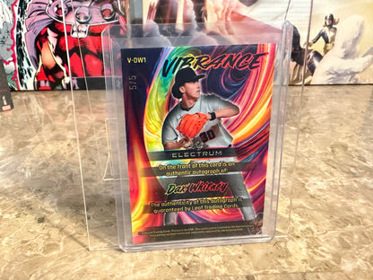 Dax Whitney 2026 Leaf Electrum Baseball Vibrance Auto Green 5/5