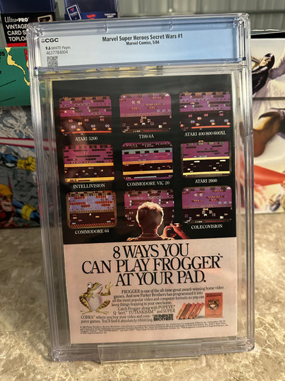 Marvel Super-Heroes: Secret Wars #1 CGC 9.6 WP (1984) - New Case