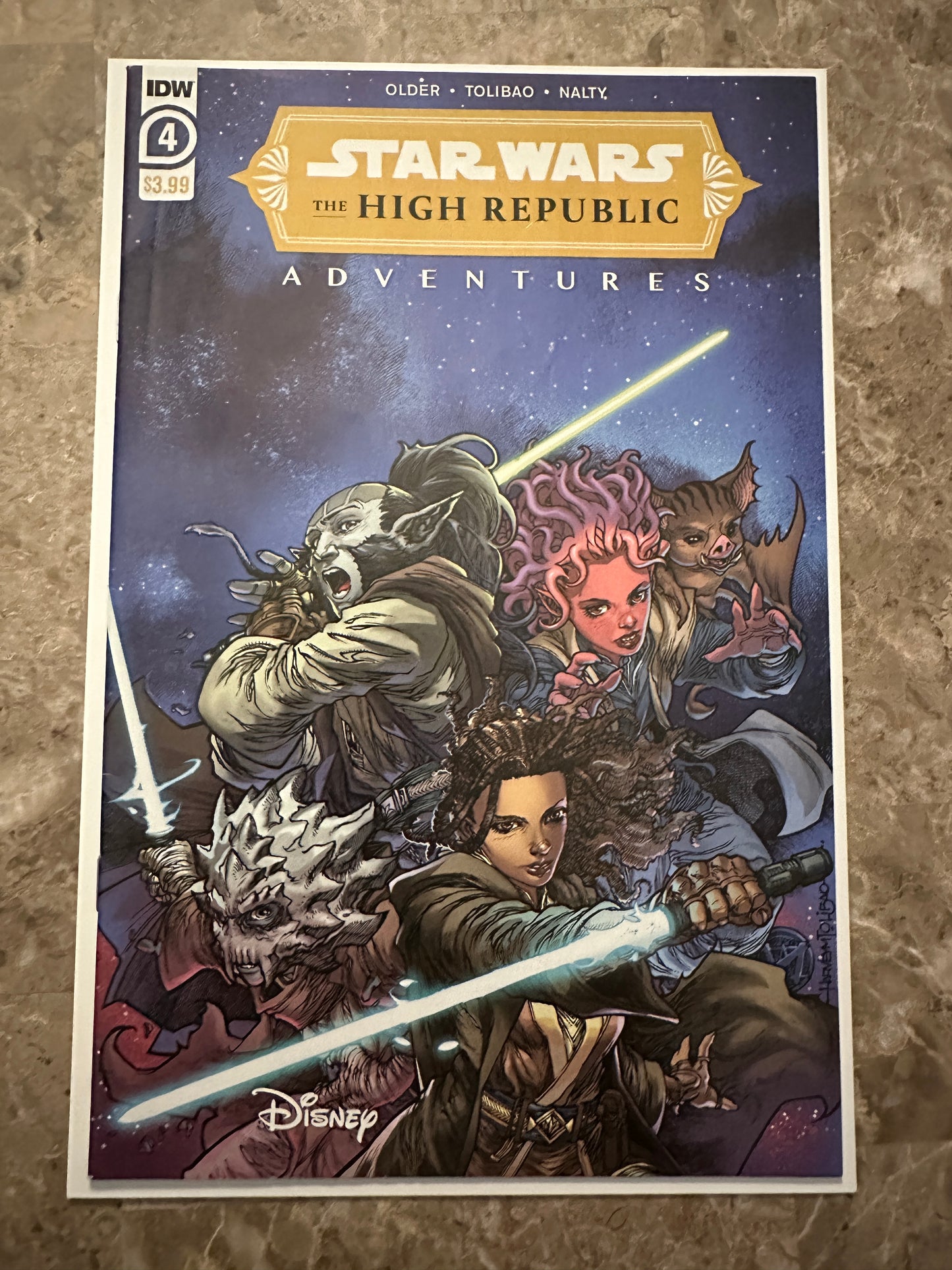 Star Wars: The High Republic Adventures #1-4 + Annual 2021 (2021 IDW)