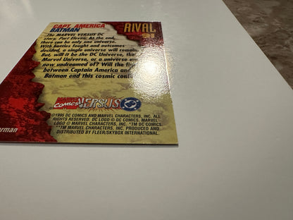 Captain America/Batman #91 (1995 Fleer DC vs. Marvel) - High grade