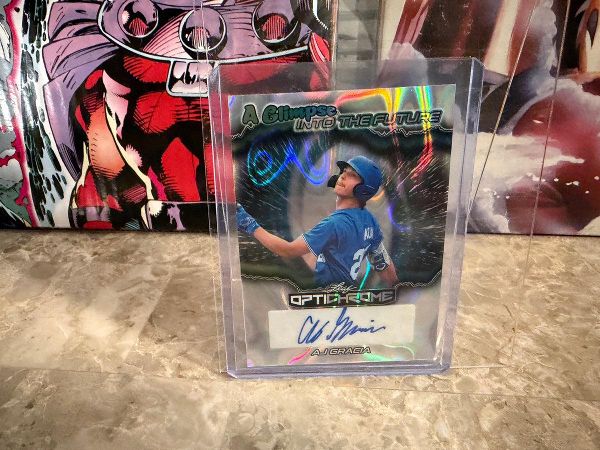 AJ Gracia 2025 Leaf Optichrome Glimpse Into Future Auto Lava /10