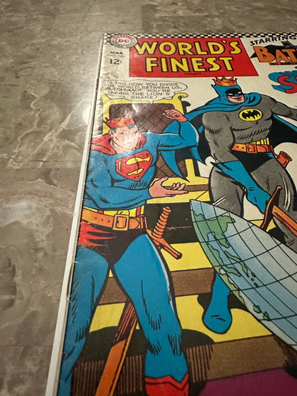 World's Finest #165 VG+ 4.5 (DC Comics 1967)