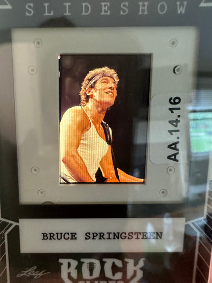 2026 Leaf Slideshow BRUCE SPRINGSTEEN E-Street Band 3-Slide PRODUCTION LOT