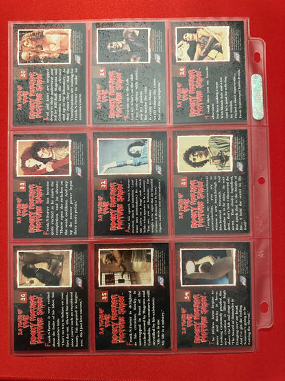 1995 Rocky Horror Picture Show Trading Card Set (90 cards)