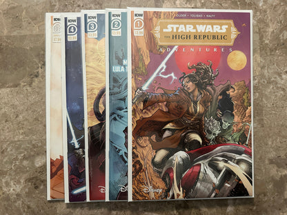 Star Wars: The High Republic Adventures #1-4 + Annual 2021 (2021 IDW)