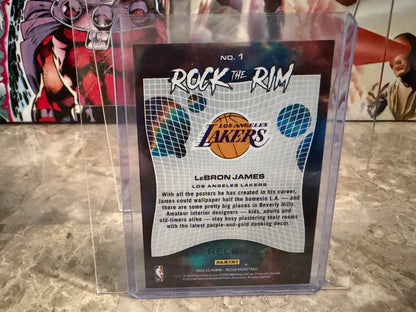 LeBron James 2022-23 Panini Recon Rock The Rim #1