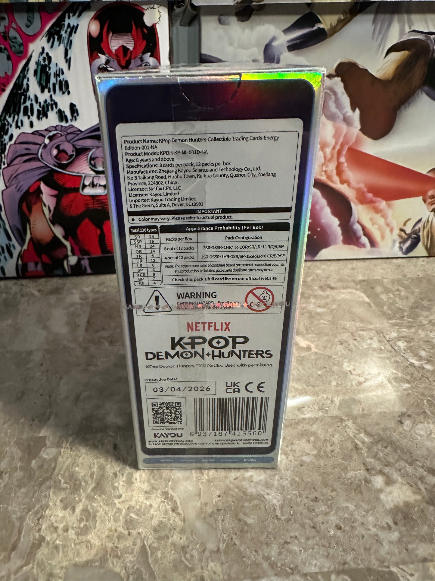 🎤 K-Pop: Demon Hunters – Collectible Trading Cards (Energy Edition)