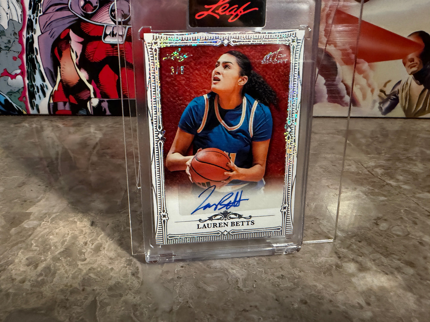 Lauren Betts 2026 Leaf Art of Sport Base Auto Sparkle /6