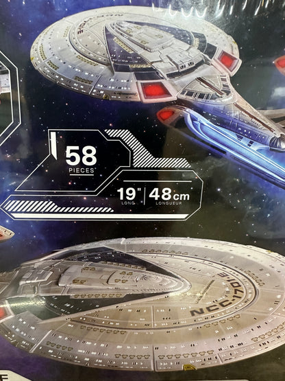 Star Trek U.S.S. Enterprise NCC-1701-E Translucent 1:140 Scale Model Kit