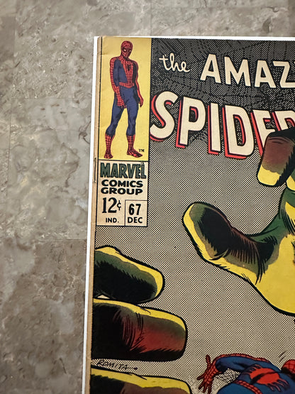 Amazing Spider-Man #67 FN 6.0 (1968 Marvel Comics)