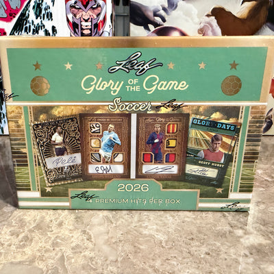 2026 Leaf Glory of the Game Soccer Hobby Box