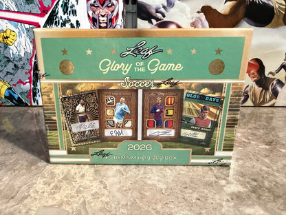 2026 Leaf Glory of the Game Soccer Hobby Box