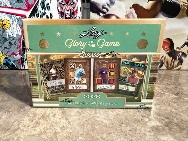 2026 Leaf Glory of the Game Soccer Hobby Box