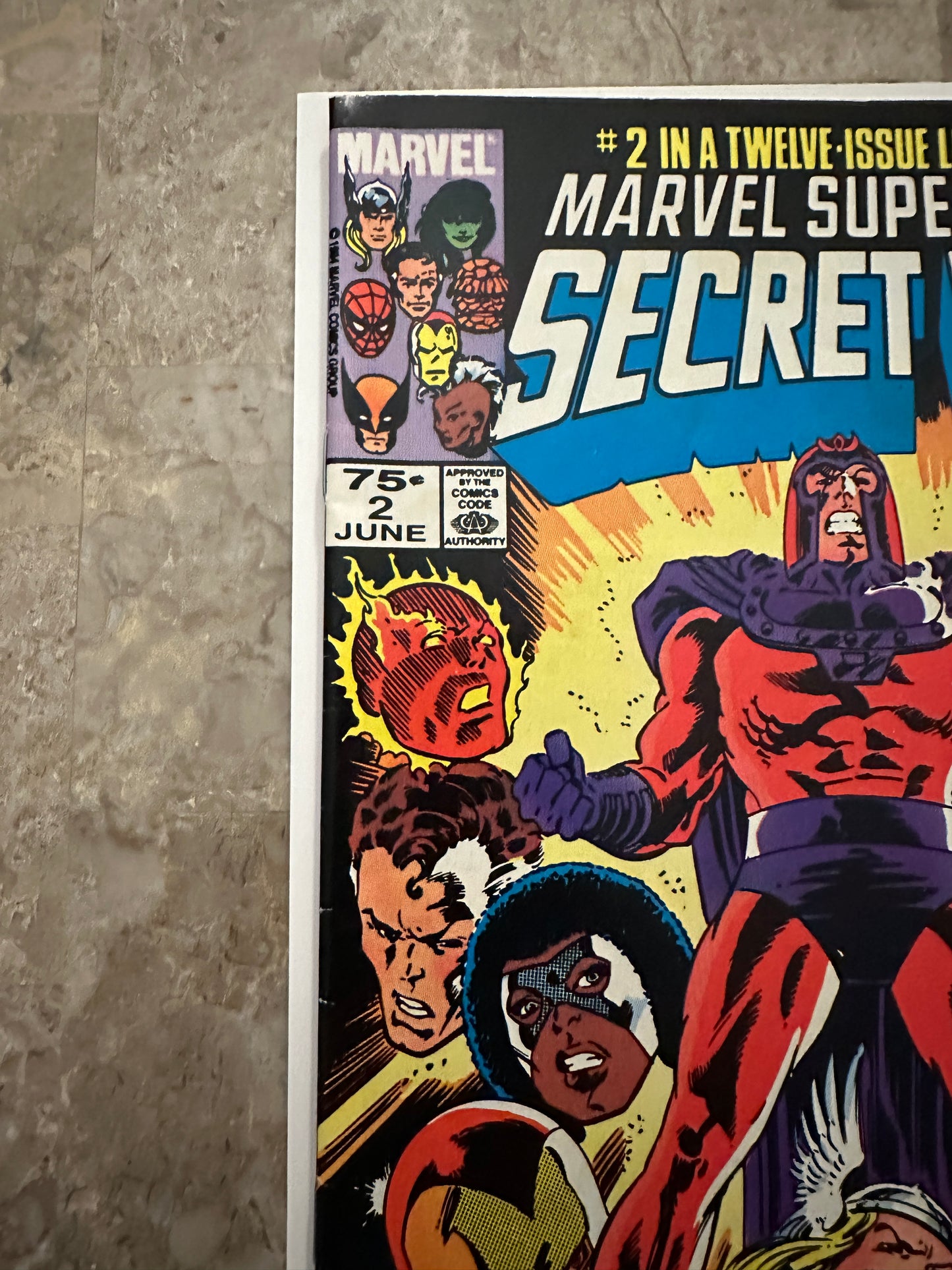 Marvel Super Heroes: Secret Wars #2 FN+ 6.5-7.0 (Marvel Comics 1984)