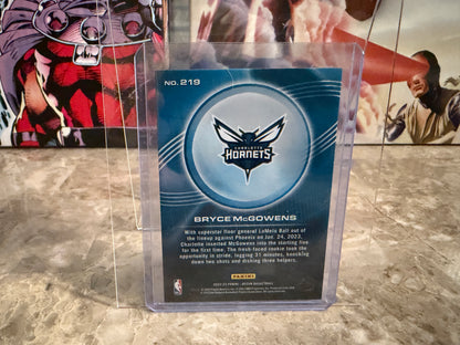 Bryce McGowens 2022-23 Panini Recon RC /17 Orange Swirl #219