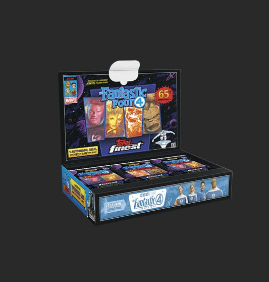2026 Topps Finest Fantastic Four Hobby Box Presale (4/15/2026)