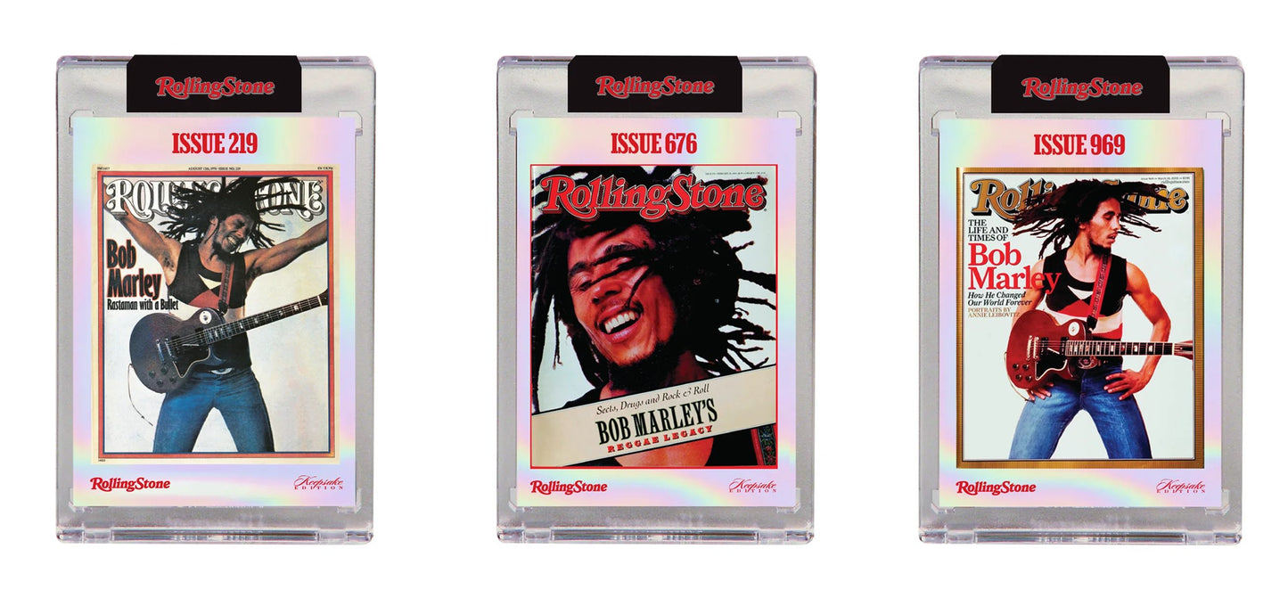 2025 Rolling Stone Bob Marley Keepsake Premiere Wooden 6 Box Case Presale (1/21)