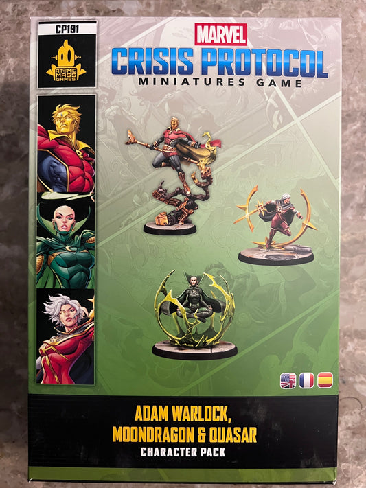 Marvel Crisis Protocol: Adam Warlock, Moondragon & Quasar