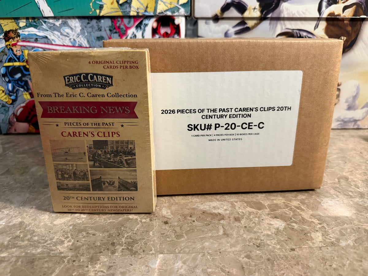 2026 Pieces of the Past Caren’s Clips 20th Century Edition 10-Box Case