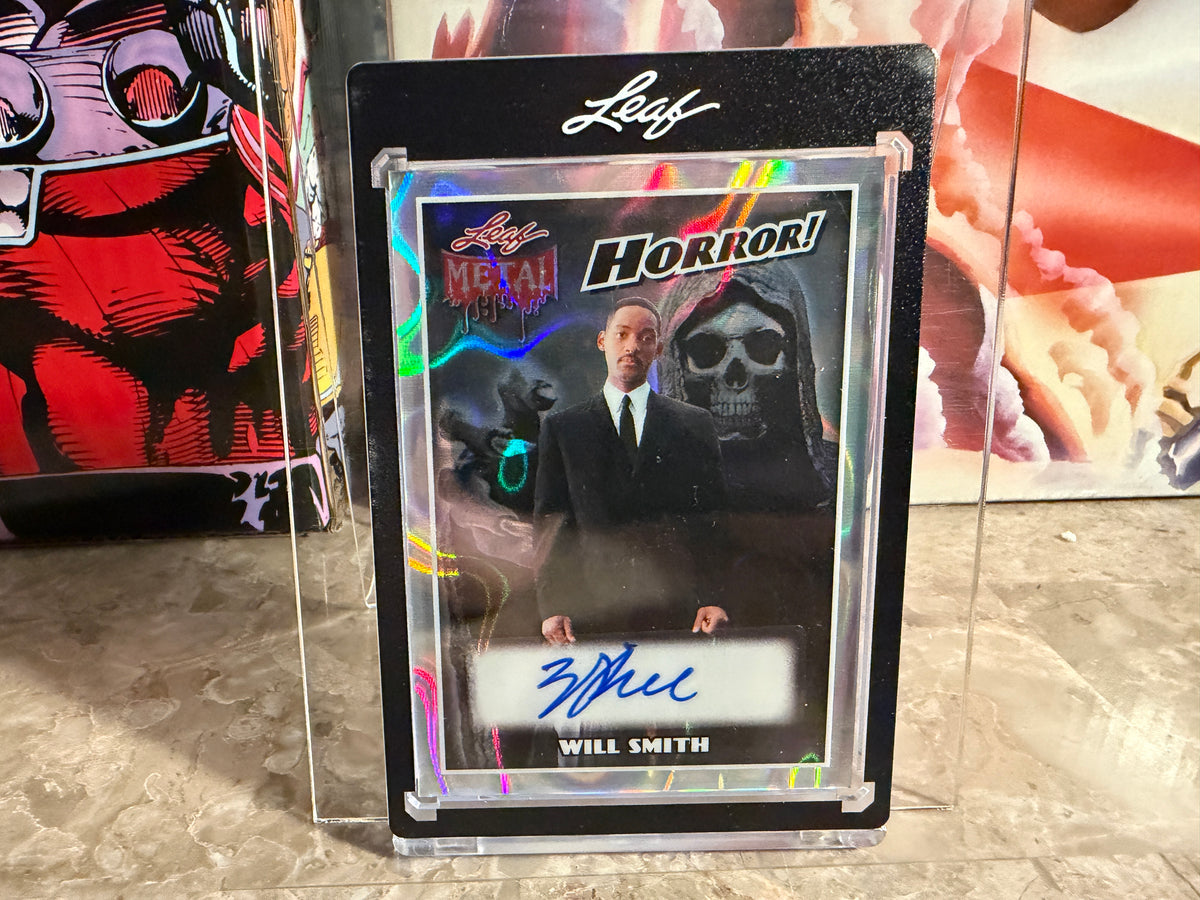 Will Smith 2026 Leaf Metal Halloween Horror Auto Boogeyman Lava 1/1