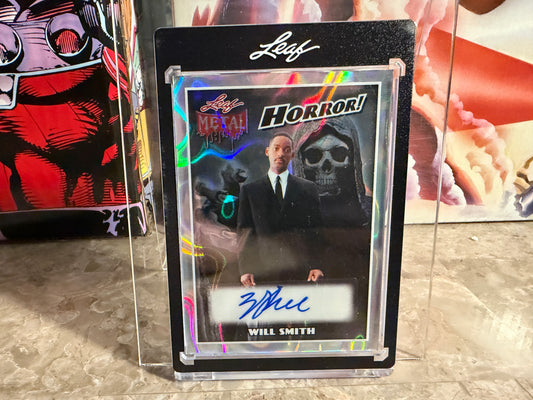 Will Smith 2026 Leaf Metal Halloween Horror Auto Boogeyman Lava 1/1