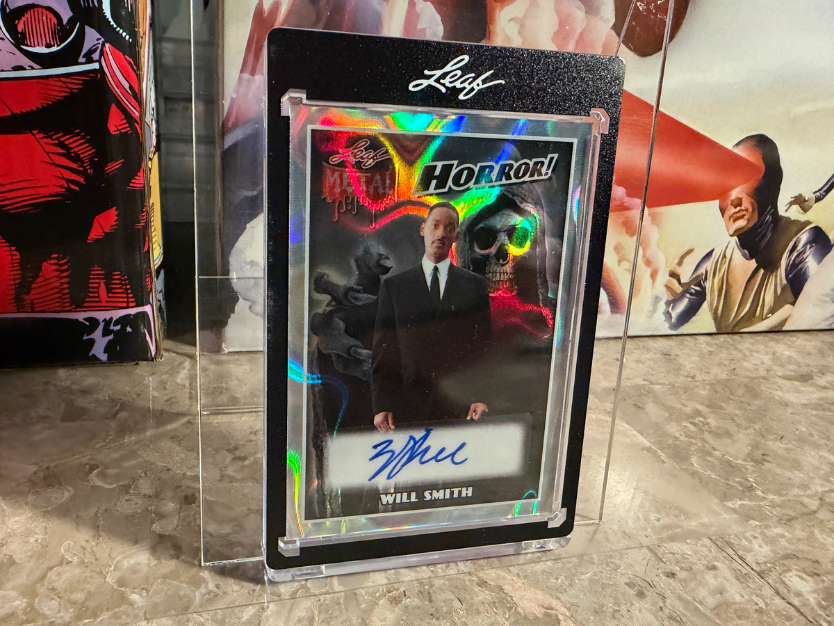 Will Smith 2026 Leaf Metal Halloween Horror Auto Boogeyman Lava 1/1