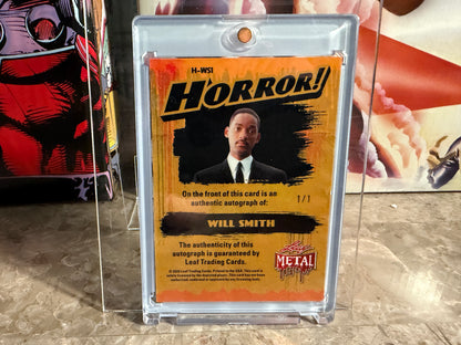 Will Smith 2026 Leaf Metal Halloween Horror Auto Boogeyman Lava 1/1