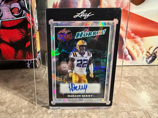 Harlem Berry 2026 Leaf Metal Halloween Horror Auto Cemetery Lava 1/1