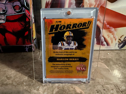 Harlem Berry 2026 Leaf Metal Halloween Horror Auto Cemetery Lava 1/1