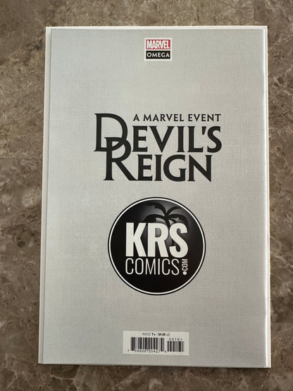 Devil's Reign #1 NM+ 9.6 (2022 Marvel) - Inhyuk Lee Virgin with COA