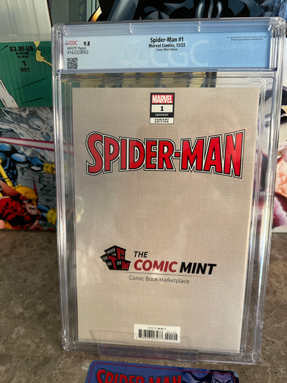 Spider-Man #1 CGC 9.8 Comic Mint Edition (2022 Marvel) - w/ COA