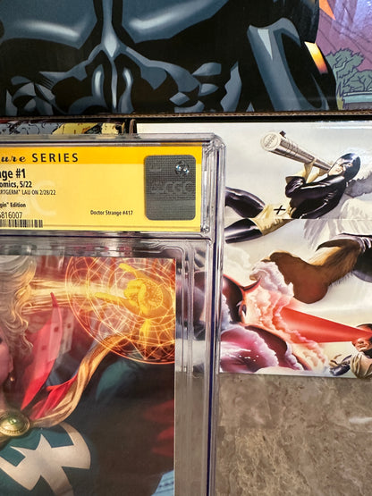 Strange #1 CGC 9.8 Lau Virgin Edition SS Gold Signature (2022 Marvel)